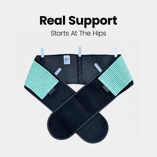Dual-Compression Back & Hips Stability Brace