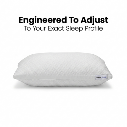 Adjustable Pillow - Set Your Perfect Height & Firmness