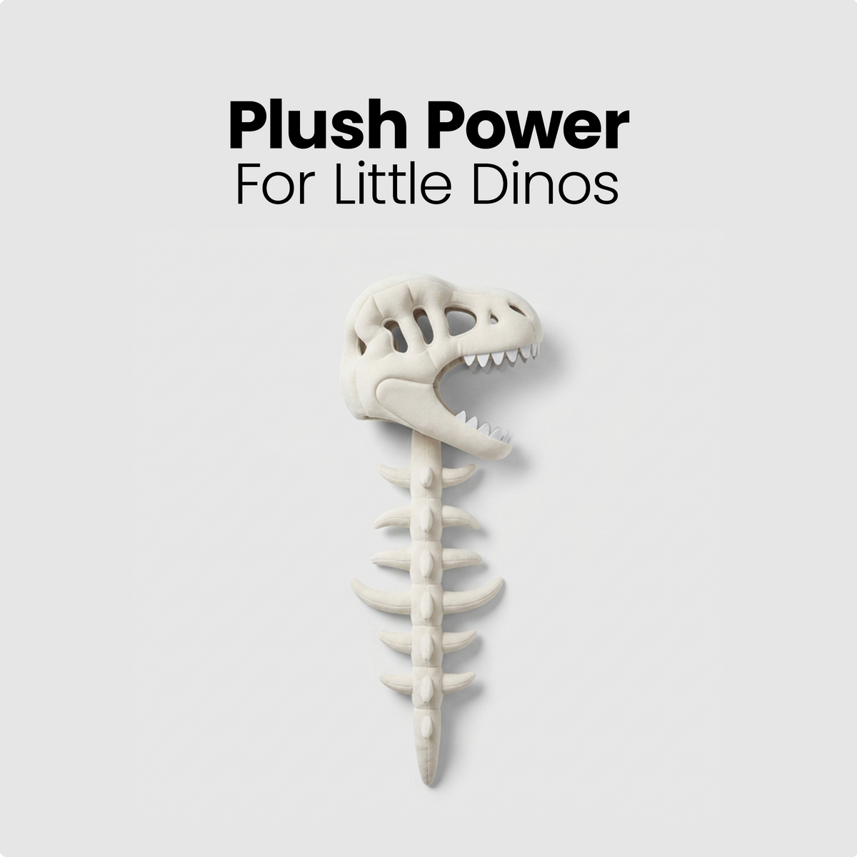 Little Manta Dino Plush Hoodie