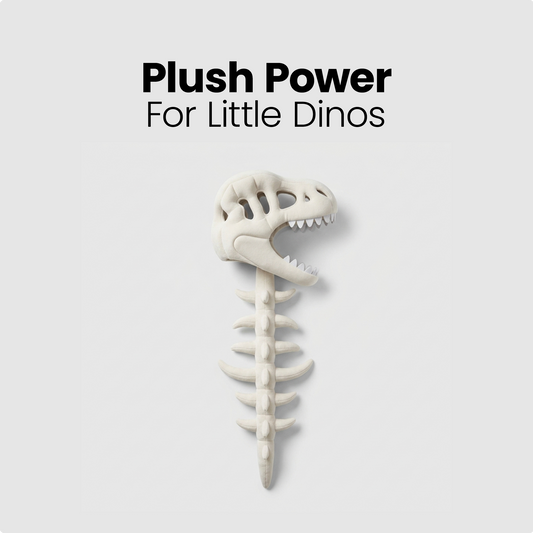 Little Manta Dino Plush Hoodie