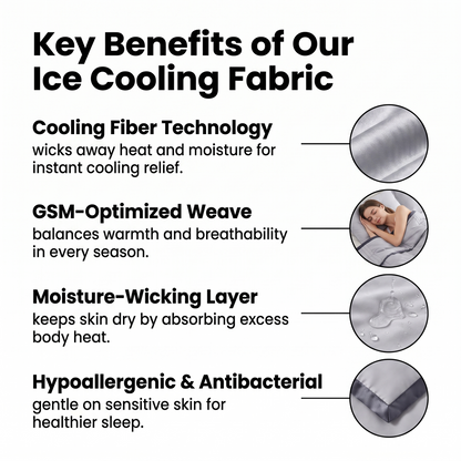 Ice Blanket - Cooling, Refreshing, and Soothing Effect