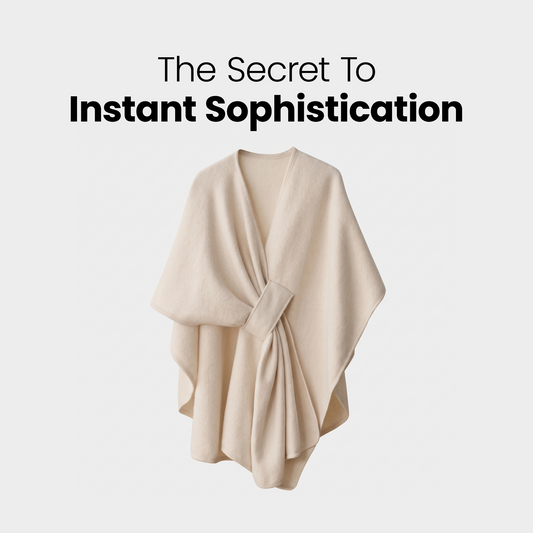 The Fleece Drape Shawl