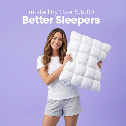 Puff Pillow - Cloud-Soft, Cool-Touch Quilted Pillow