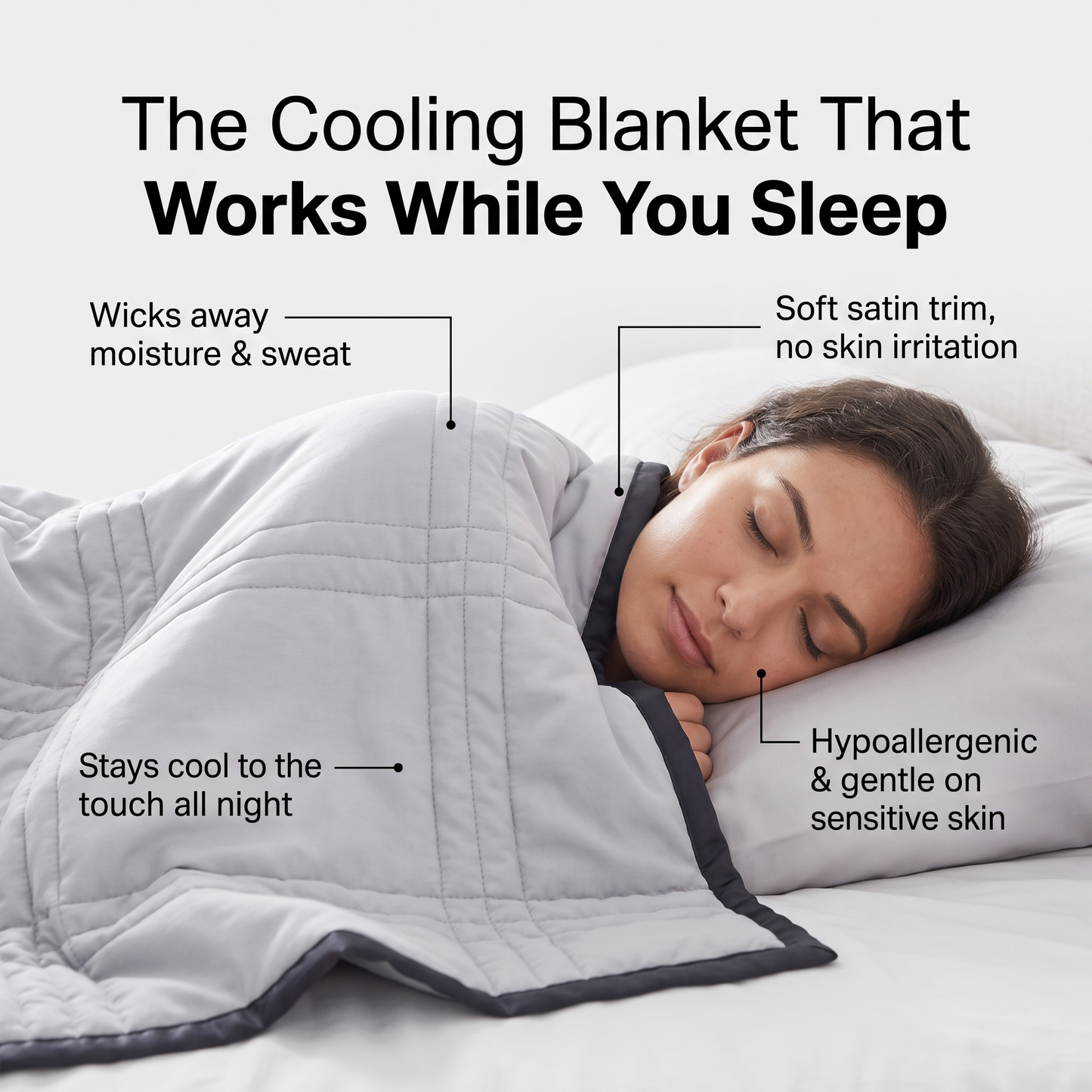 Ice Blanket - Cooling, Refreshing, and Soothing Effect