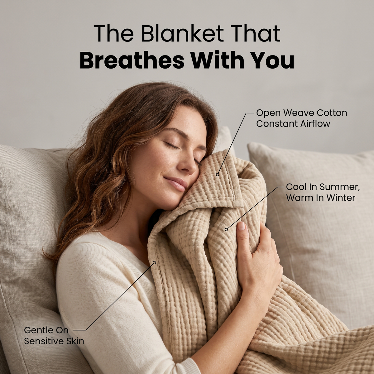 The Muslin Blanket - 100% Muslin Cotton