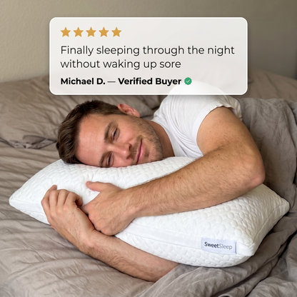 Adjustable Pillow - Set Your Perfect Height & Firmness