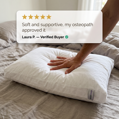 Dual Pillow - 2-in-1 Firm Support & Cloud-Soft Comfort
