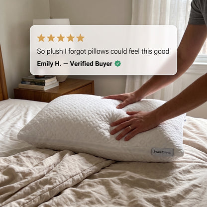 Adjustable Pillow - Set Your Perfect Height & Firmness