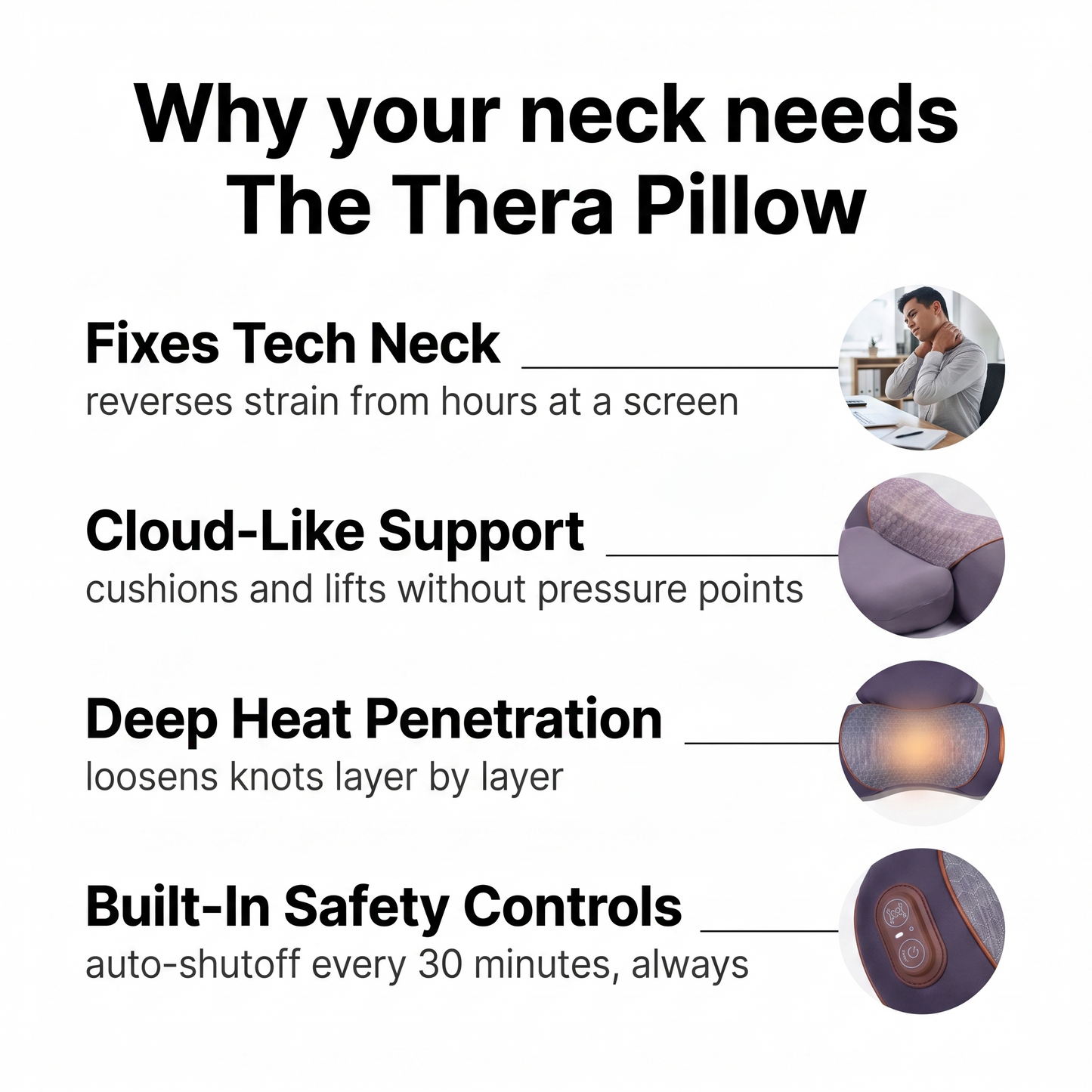 The 3 in 1 Therapy Pillow