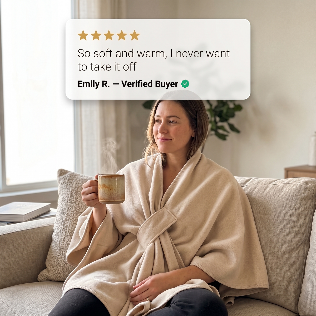 The Fleece Drape Shawl