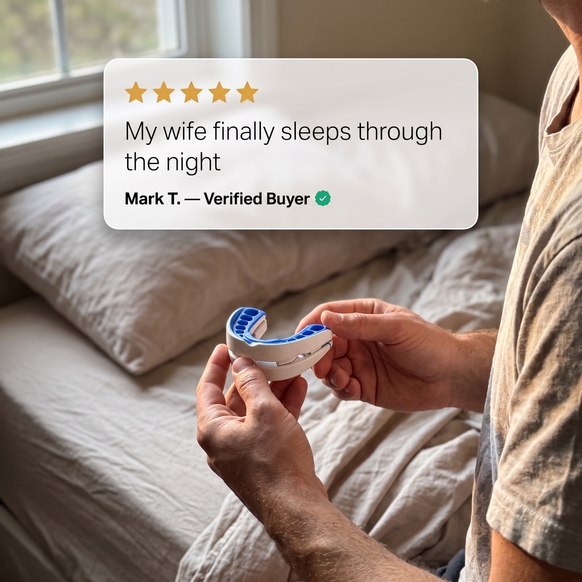 Adjustable Anti-Snoring Mouthpiece