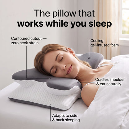 Cooling Memory Neck Pillow