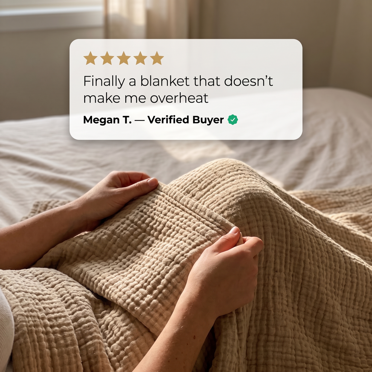 The Muslin Blanket - 100% Muslin Cotton