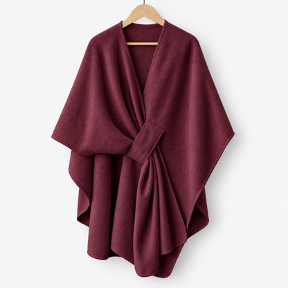 The Fleece Drape Shawl